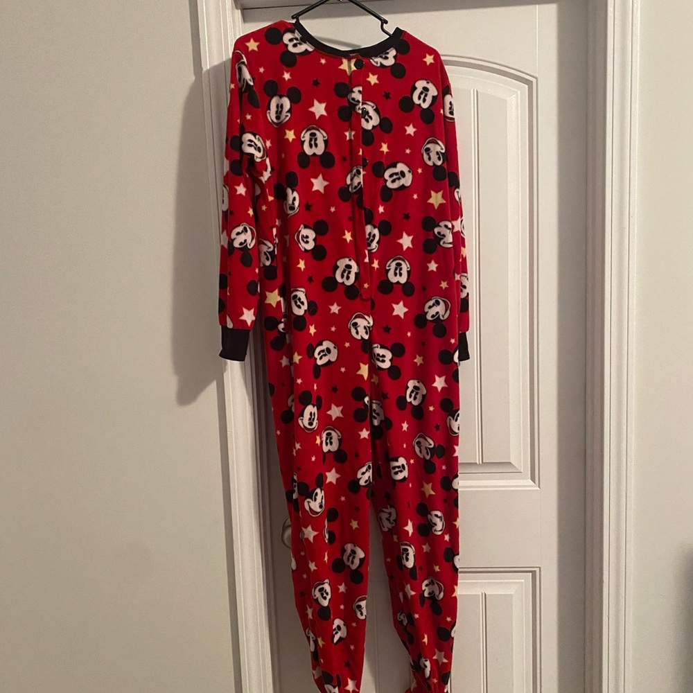 Unisex Disney Mickey Mouse Pajamas With the Feet